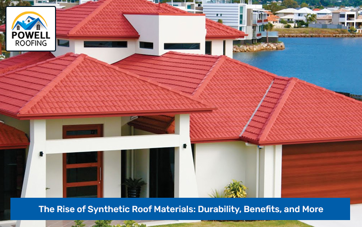 House showcasing durable synthetic roof materials